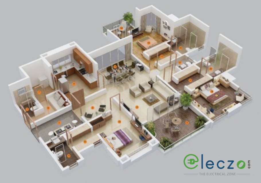 3bhk-electrical-layout