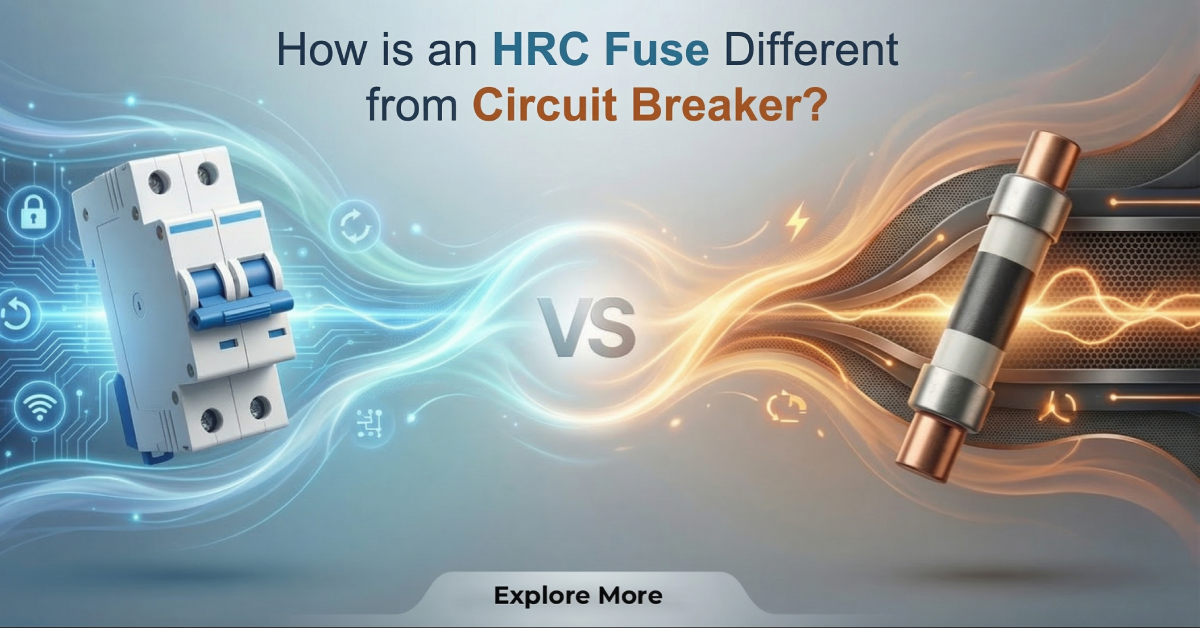 How is an HRC Fuse Different from Circuit Breaker?