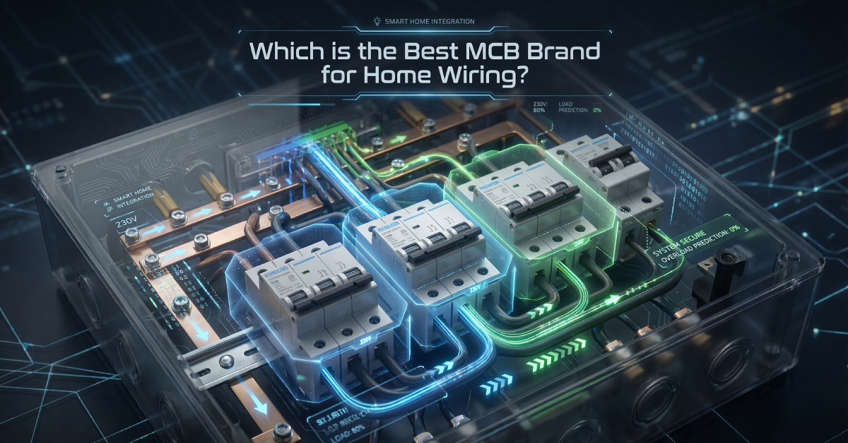 Which is the Best MCB Brand for Home Wiring?