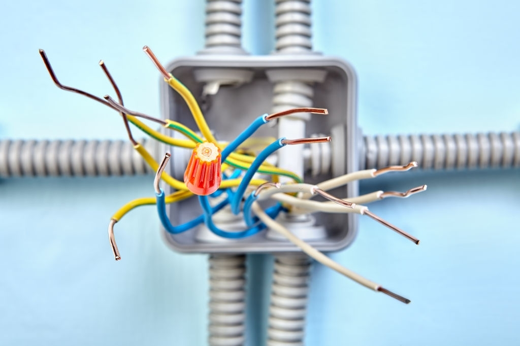 Uncovered Junction box