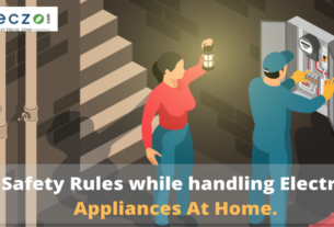 8 safety rules in electrical appliances