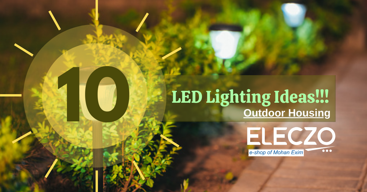 outdoor led lighting ideas