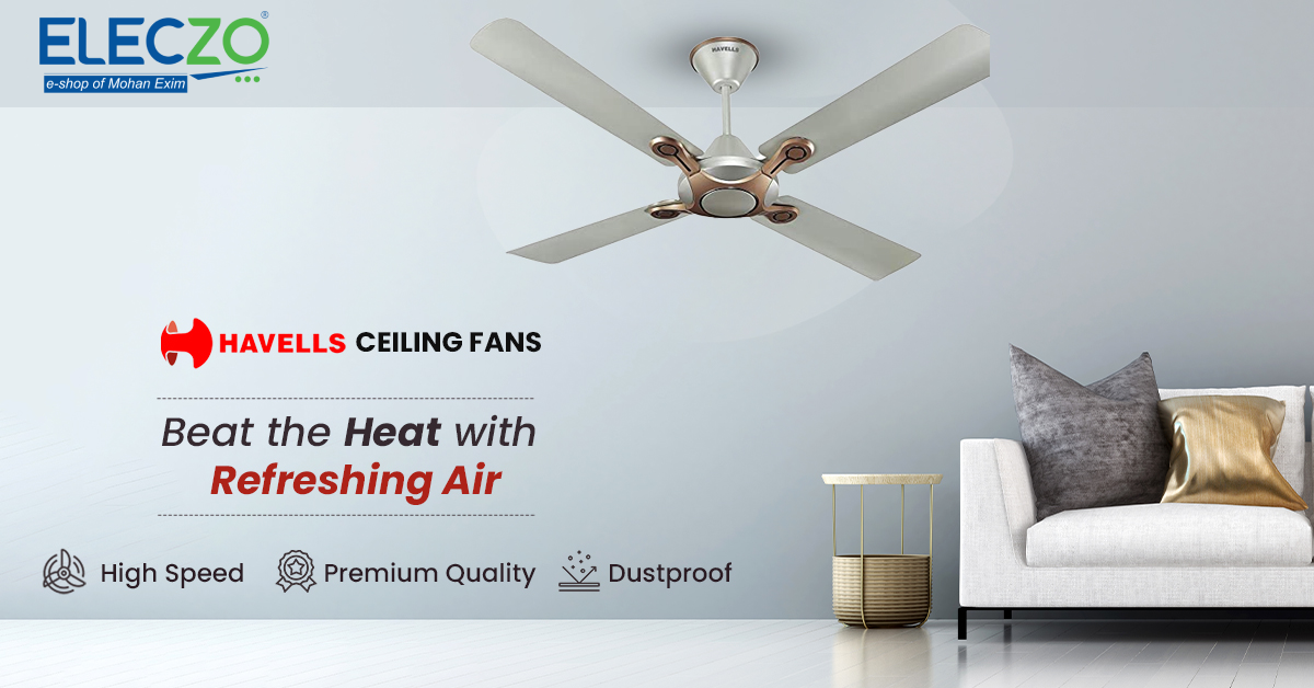Top 10 Best Havells Decorative Ceiling Fans & Updated Price List in India