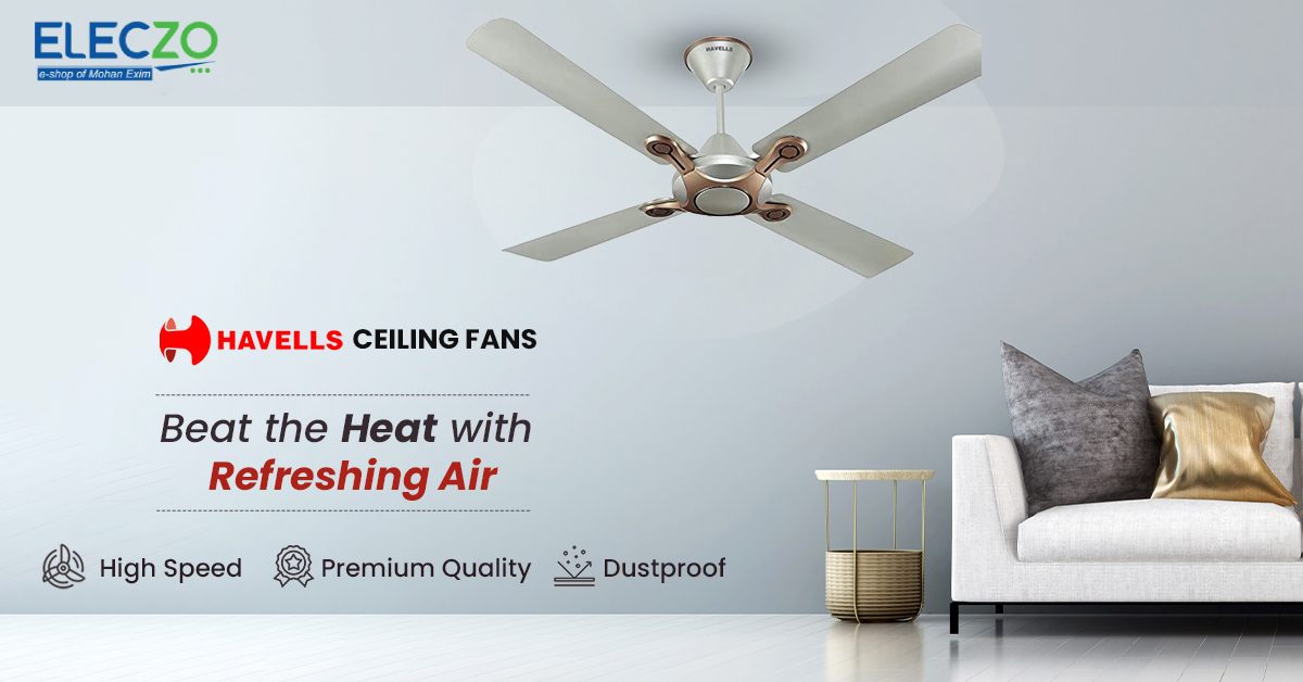 Top 10 Best Havells Decorative Ceiling Fans & Updated Price List in India