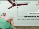 High Speed Ceiling Fans