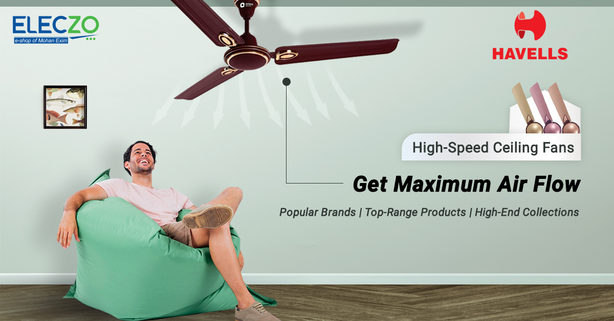 High Speed Ceiling Fans