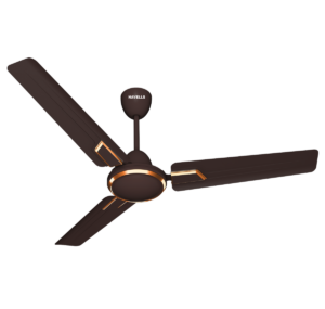 havells andria eb 1200mm (48 inch) espresso brown 3 blade decorative ceiling fan