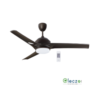 Havells Ebony 1320 Mm 3 Blade Ceiling Fan with Led Light & Remote
