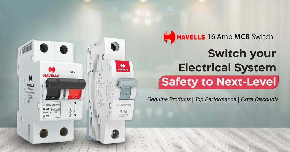 Best Havells 16 Amp MCB Switch & Latest Price List