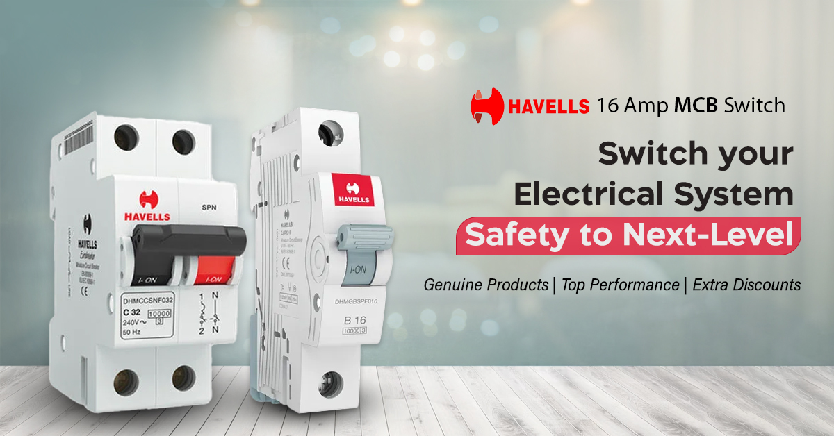 Best Havells 16 Amp MCB Switch