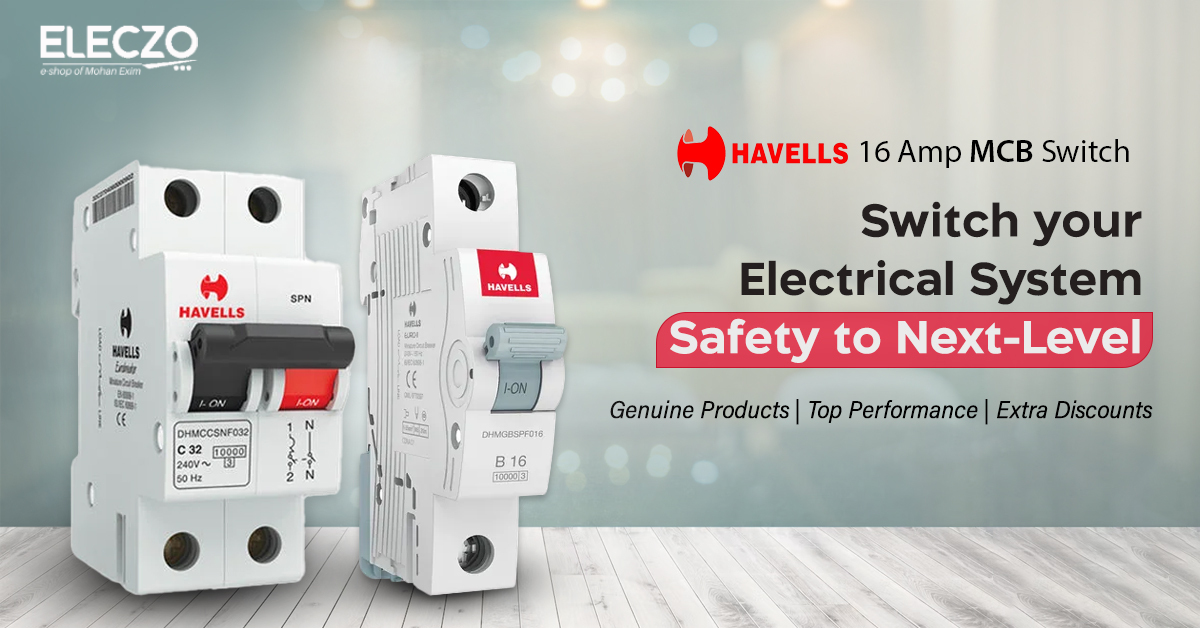 Best Havells 16 Amp MCB Switch & Latest Price List in India