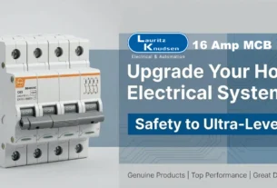 Latest Collections of Genuine Lauritz Knudsen (Formerly L&T Switchgear) 16 Amp MCB Switch with Latest Price List in India | 2025