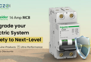 Schneider Electric 16 amp MCB switches