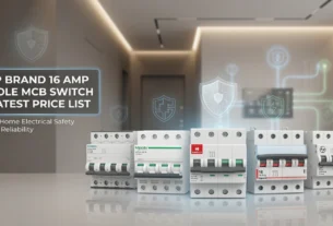 Top Brand 16 Amp 4 Pole MCB Switch & Latest Price List in India | 2025 Best Collections