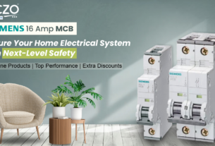 Siemens 16 Amp MCB Switch Banner