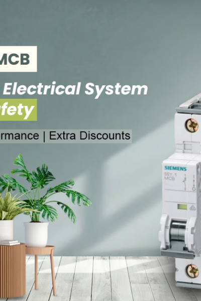 Siemens 16 Amp MCB Switch Banner