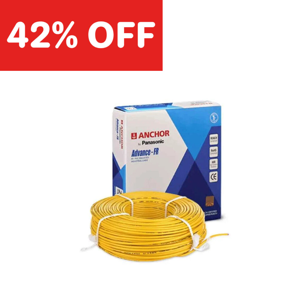 anchor-single-core-cable-yellow