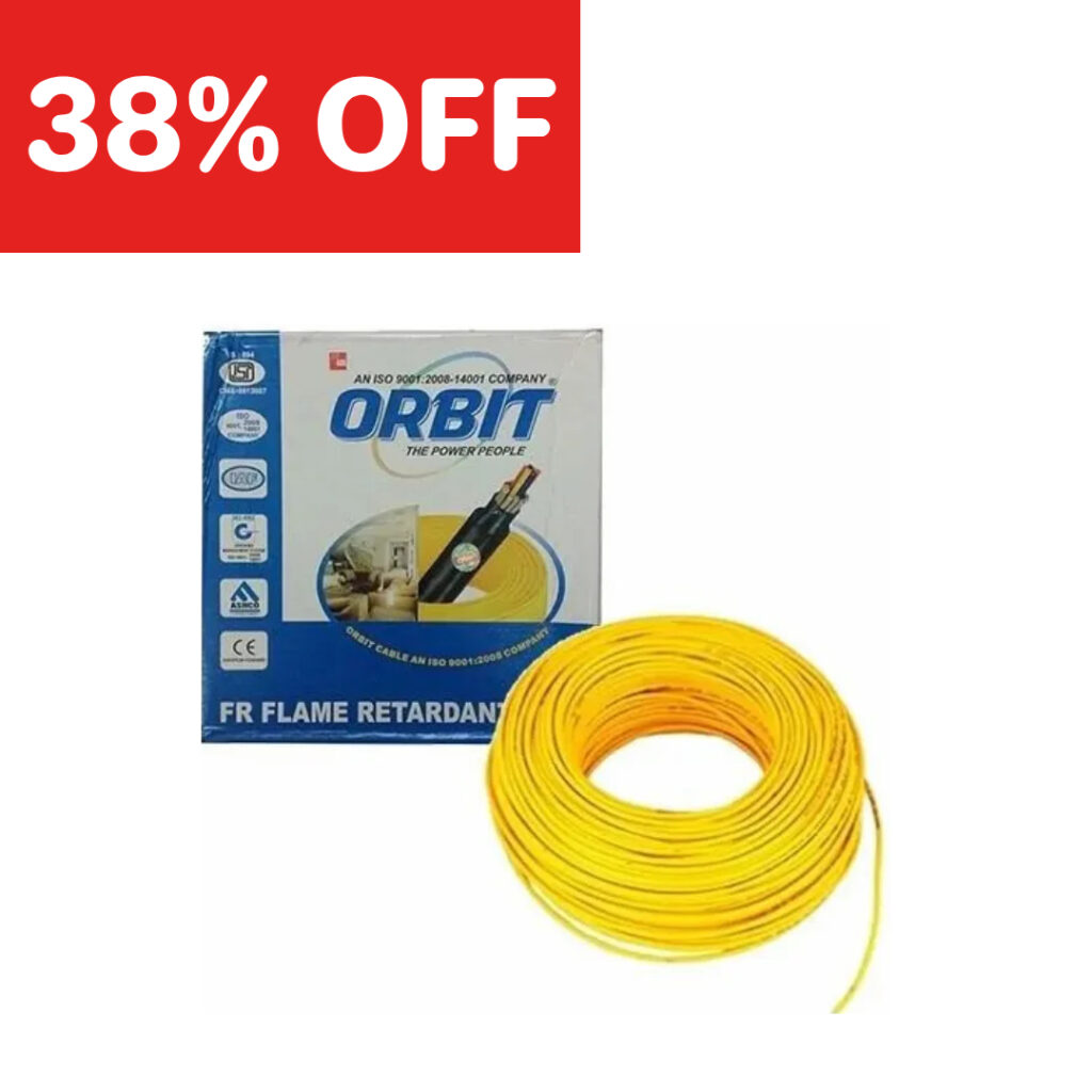 orbit-single-core-cable-yellow