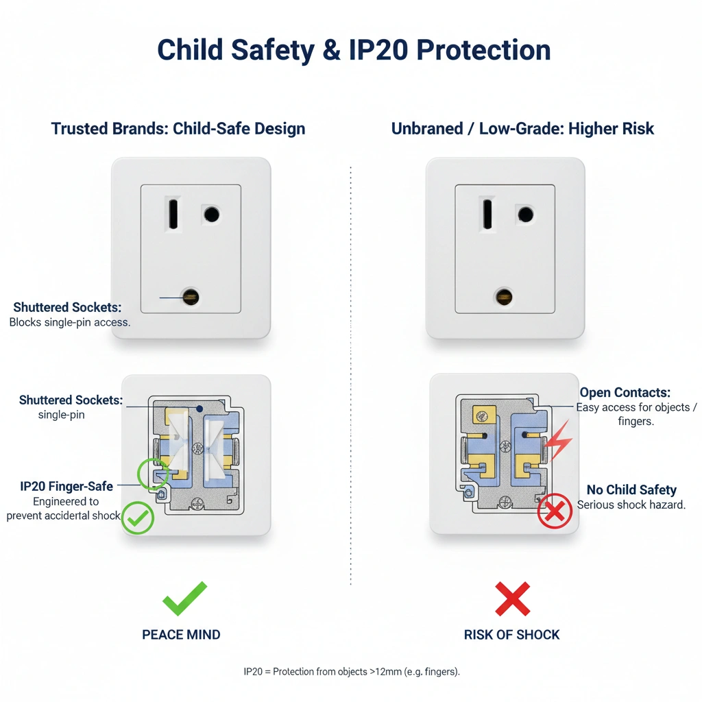 IP20 Protection