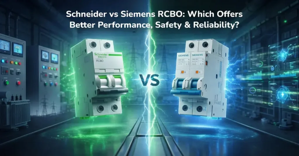 Schneider vs Siemens RCBO_ Which Offers Better Performance, Safety & Reliability