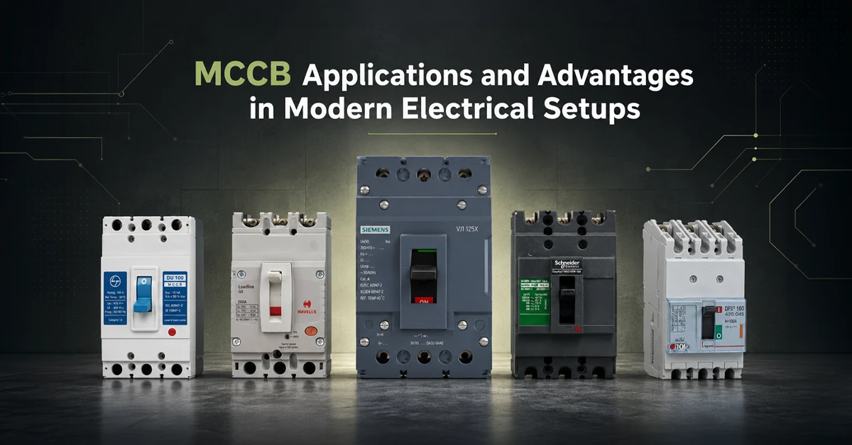 MCCB Applications and Advantages in Modern Electrical Setups