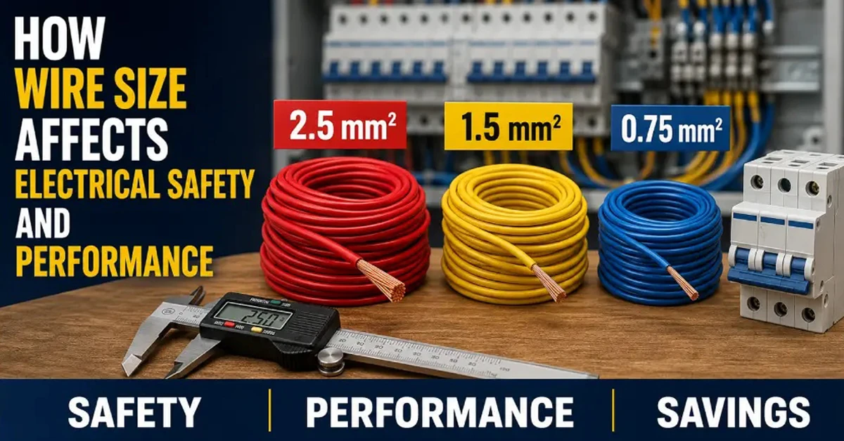How Wire Size Affects Electrical Safety and Performance