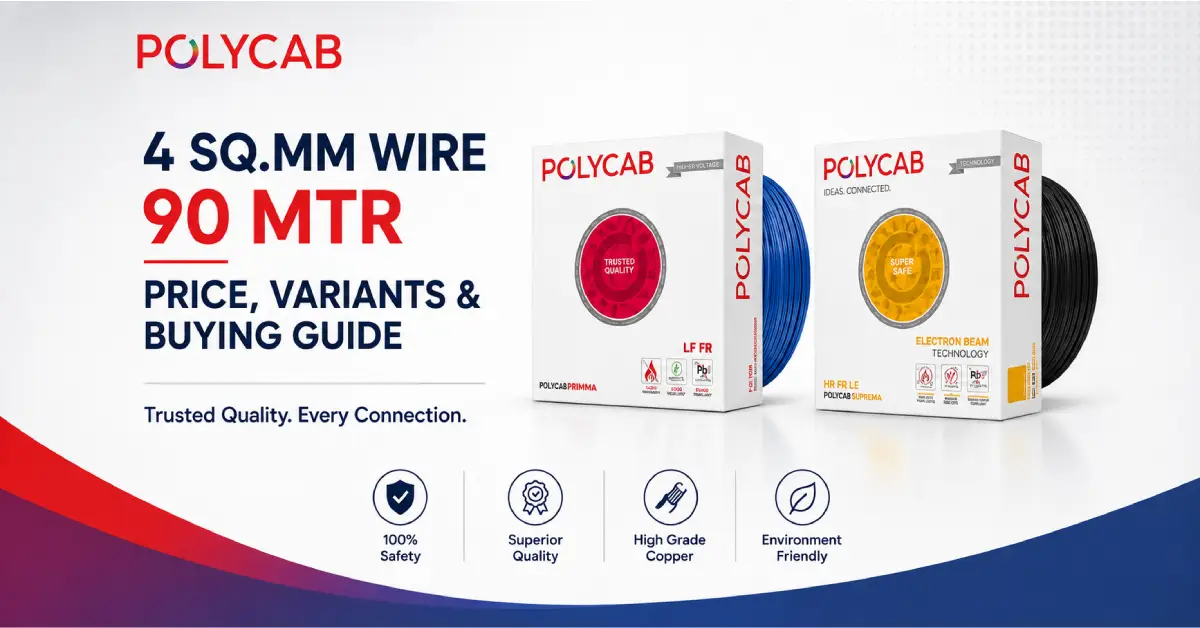 polycab-4-sqmm-wire-price-90-mtr